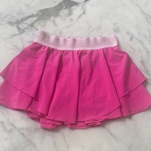 Lululemon Two Tone Pink Tennis Skort